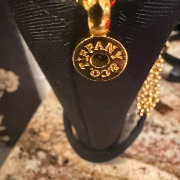 Tiffany & Co. Black and Gold Evening Bag - Picture 3 of 11